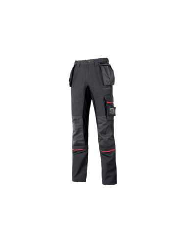 PANTALONI DA LAVORO U-POWER RACE GREY METEORITE