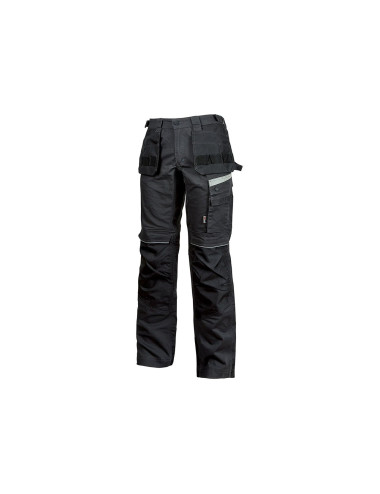 PANTALONI DA LAVORO U-POWER GORDON BLACK CARBON