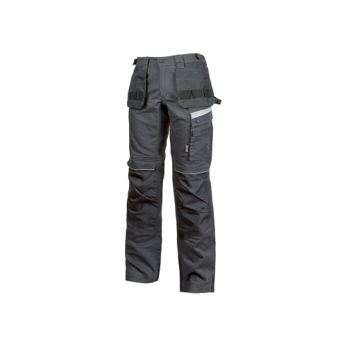 Pantaloni da lavoro Gordon stretch multitasche con ginocchiere EN 14404