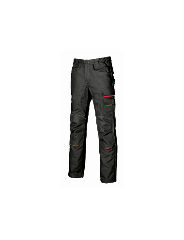 PANTALONI DA LAVORO U-POWER FREE BLACK CARBON
