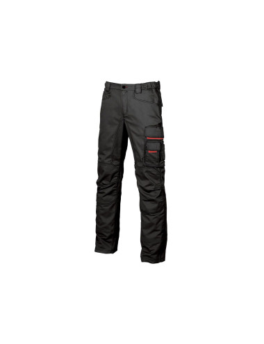 PANTALONI DA LAVORO U-POWER SMILE BLACK CARBON