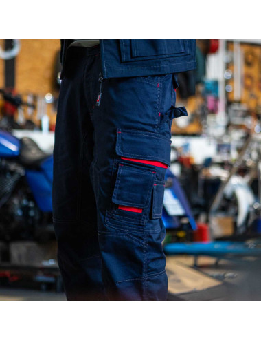 PANTALONI DA LAVORO U-POWER GRIN DEEP BLUE
