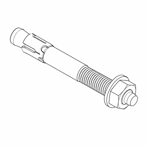 Ancorante passante Mungo MX 12x140 in acciaio per calcestruzzo