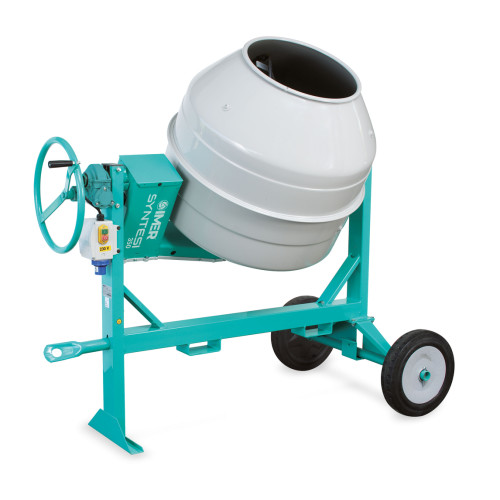 Betoniera Syntesi 350 con Motore Monofase 230V da 1,4 kW