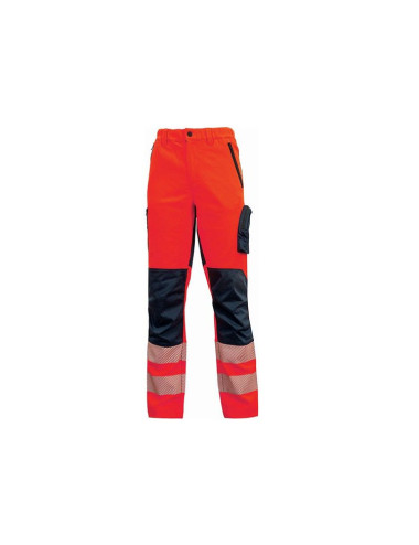 PANTALONI DA LAVORO ALTA VISIBILITÀ U-POWER ROY ROSSO