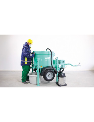 MESCOLATRICE IMER MIX 200 CON MOTORE BENZINA HONDA GXV160 3,2 KW (2 KW CONT.)