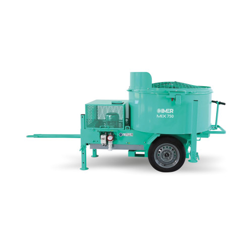 IMER Mix 750 con Motore Honda 8,1 kW Mescolatrice Professionale