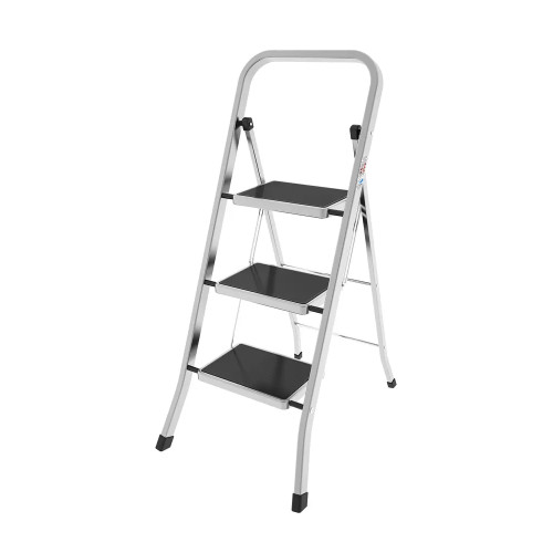Sgabello in Alluminio 3 Gradini Furbo AL Made in Italy