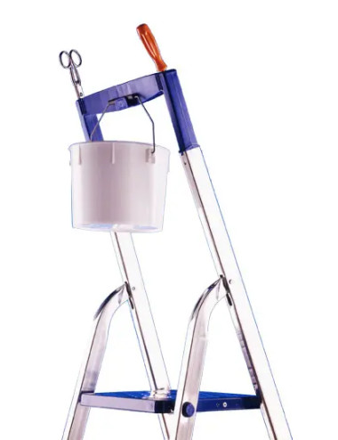 PRODOTTO FINESERIE Scala Doppia in Alluminio 3 Gradini EN131