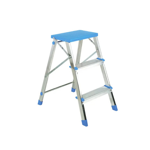 Sgabello in Alluminio 3 Gradini Made in Italy