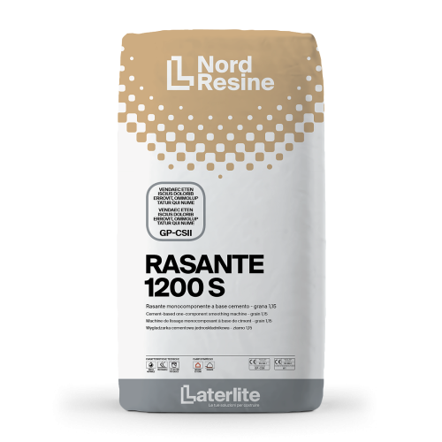 Rasante ad Alta Resistenza 25 Kg per Interni ed Esterni | Rasante 1200 S