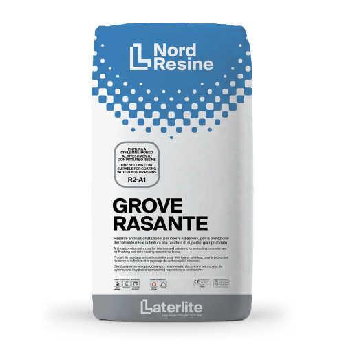 Rasante Anticarbonatazione Grigio 25 Kg per Calcestruzzo | Grove Rasante