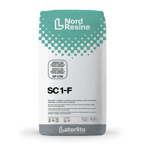 Massetto Premiscelato SC 1-F 25 Kg per Pavimenti Radianti