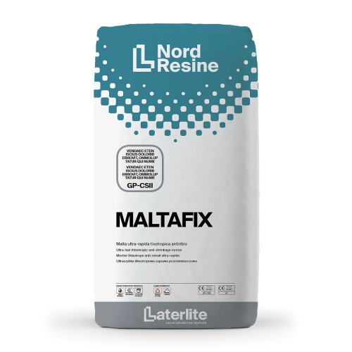 Maltafix Malta Tixotropica Ultra Rapida per Ripristino Calcestruzzo