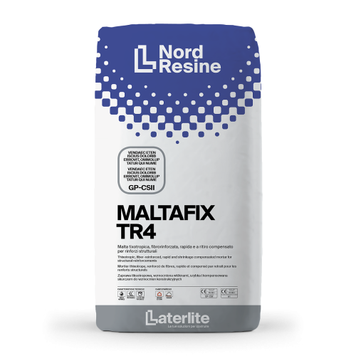 Maltafix TR4 Malta Tixotropica R4 per Ripristino Calcestruzzo