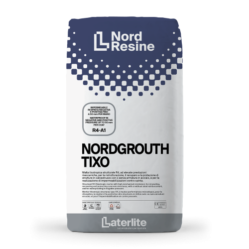 NordGrouth Tixo Malta Tixotropica per Ripristino Calcestruzzo | 25 Kg