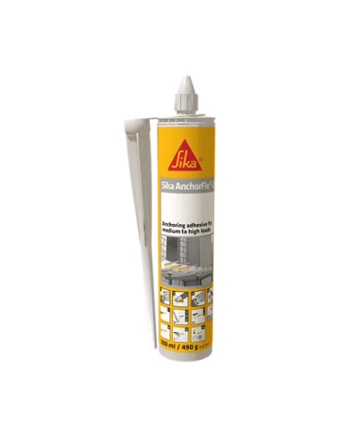 SIKA ANCHORFIX-2+ ADESIVO PER ANCORAGGI PER CARICHI MEDIO-ALTI