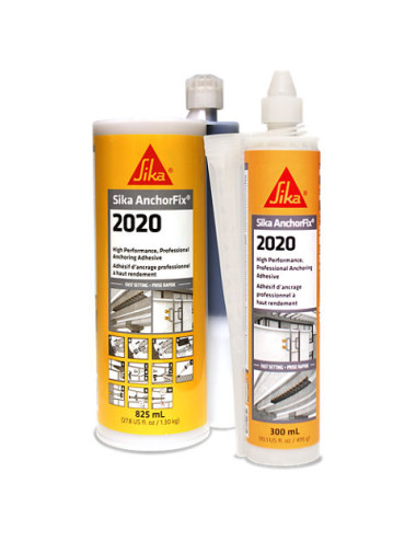 SIKA ANCHORFIX-2020 ADESIVO VINILESTERE PER ANCORAGGI CHIMICI AD ELEVATE PRESTAZIONI, PER CARICHI SISMICI IN CLASSE C1 E C2