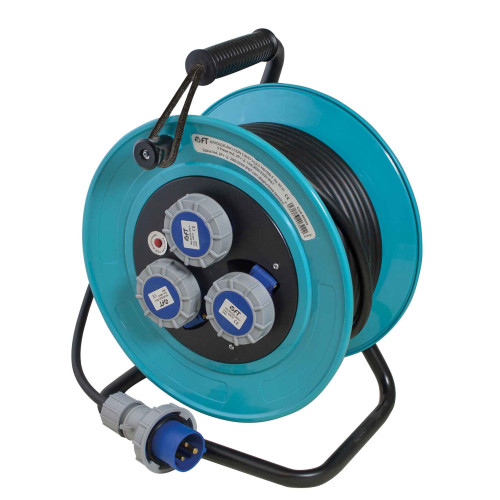 FT Avvolgicavo Professionale IP67 30 Metri con Cavo H07RN-F 3x2,5