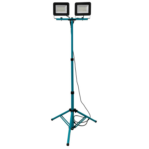 FT Proiettore LED Telescopico Twins 2x50W 8000 Lumen IP65 con Treppiede