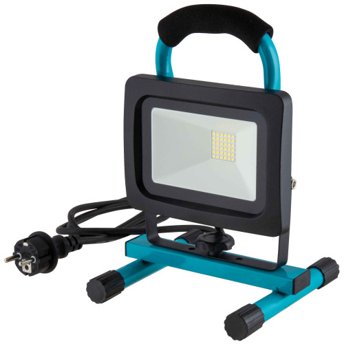 FT Faretto LED 30W IP65 2600 Lumen con Cavalletto in Acciaio