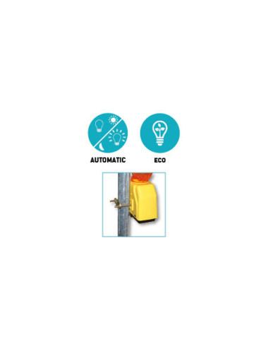 FT LAMPEGGIATORE “GIOVE” DA 2 BATTERIE BIFACCIALE
