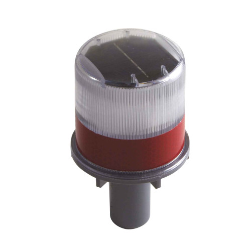 FT Lampeggiatore Solare Venus LED 360° con Luce Fissa e Lampeggiante