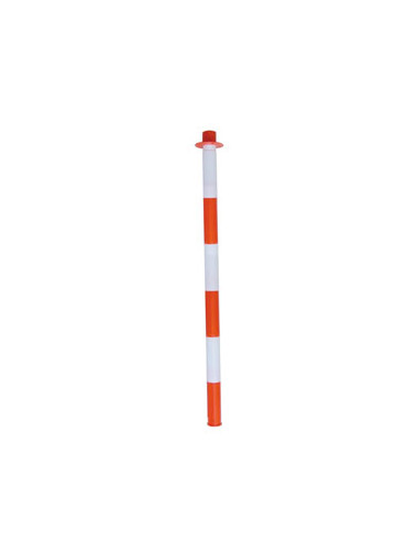 FT COLONNINA IN PVC BICOLORE BIANCO/ROSSO