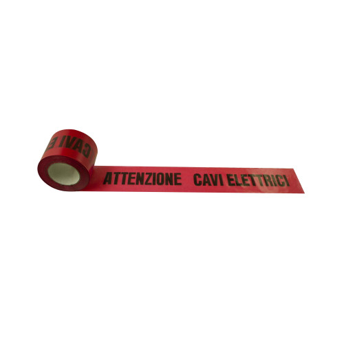 FT Nastro di Segnalazione Sotterranea Cavo Elettrico 200 m x 10 cm