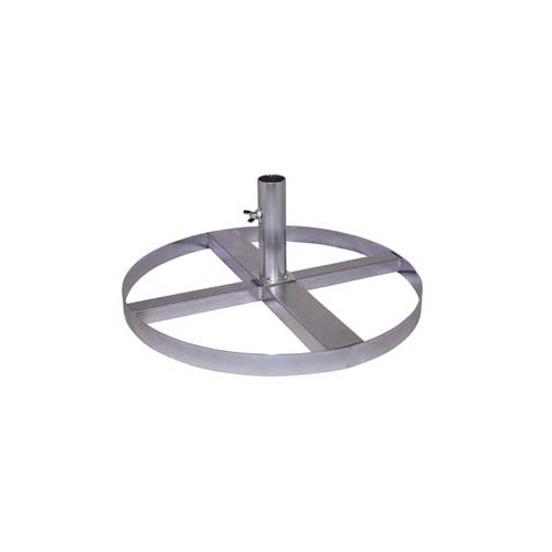 FT Base Circolare Mobile Zincata per Pali e Segnaletica