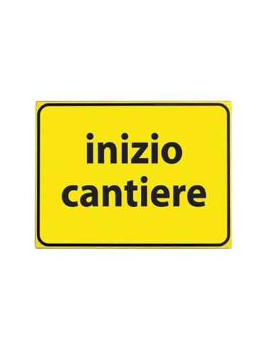 FT CARTELLO VTR INIZIO CANTIERE 60X40 cm
