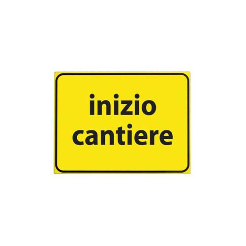 FT CARTELLO VTR INIZIO CANTIERE 60X40 cm