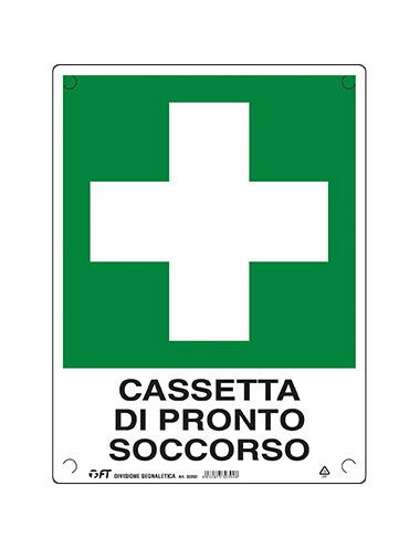 FT CARTELLO CASSETTA PRONTO SOCCORSO