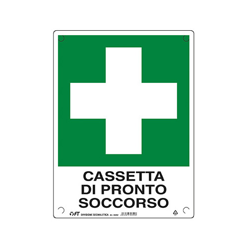 FT Cartello Cassetta Pronto Soccorso