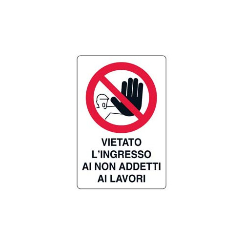 FT Cartello Vietato l’Ingresso 30x20 cm