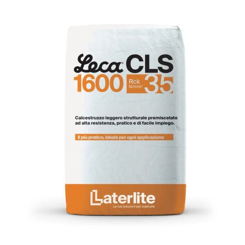 Leca CLS 1600 Calcestruzzo Leggero Strutturale ad Alta Resistenza