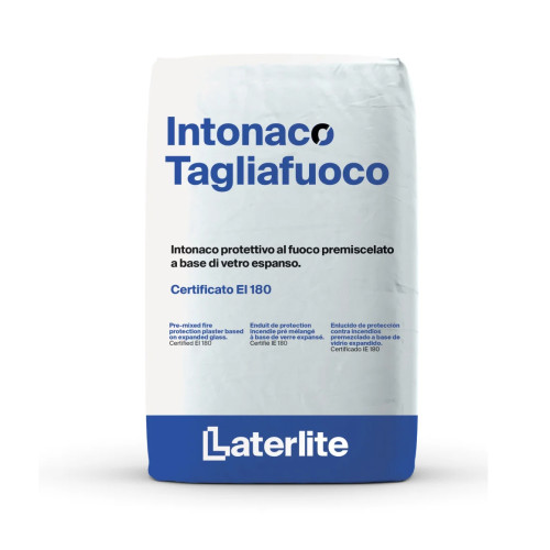 Leca Intonaco Tagliafuoco REI 180 Protettivo al Fuoco