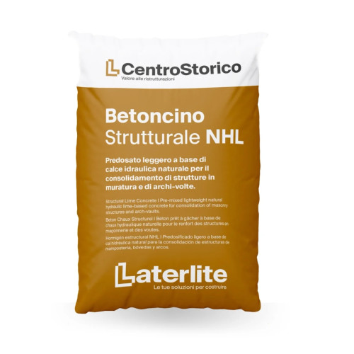 Centro Storico Betoncino Strutturale NHL a Base di Calce Idraulica Naturale