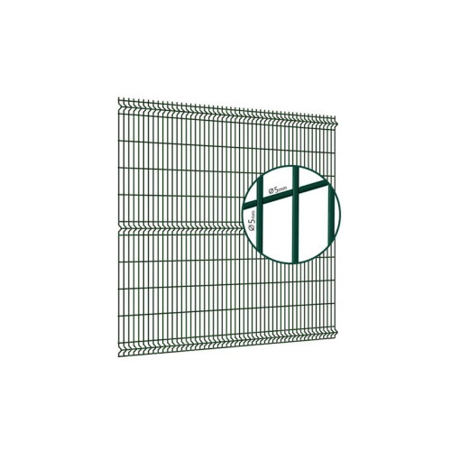 Ferro Bulloni Cancellata Medium 2500 Verde – Pannello Recinzione