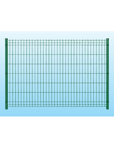 Ferro Bulloni Cancellata Medium 2500 Verde – Pannello Recinzione