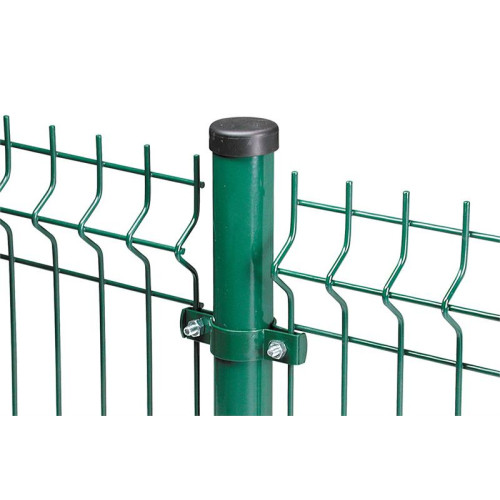 Ferro Bulloni Palo Tubolario Verde per Recinzioni e Cancellate