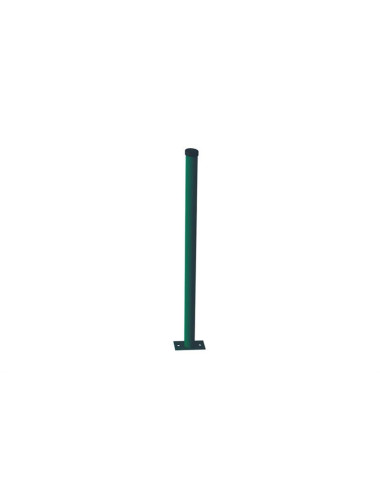 FERRO BULLONI PALO TUBOLARIO CON PIASTRA SALDATA VERDE