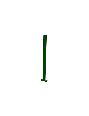 FERRO BULLONI PALO QUADRO 50X50 CON PIASTRA VERDE
