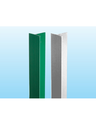 FERRO BULLONI PALO A T DA 50 MM PLASTIFICATO VERDE