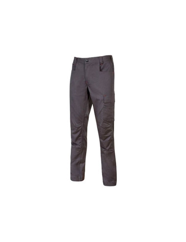PANTALONI DA LAVORO U-POWER BRAVO TOP GREY IRON