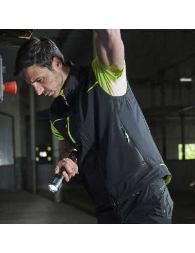 U-Power Saturn Black Carbon – Gilet da Lavoro