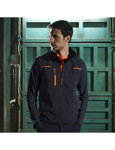 U-Power Saturn Deep Blue – Gilet da Lavoro