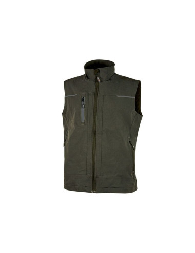 GILET DA LAVORO SATURN DARK GREEN U-POWER