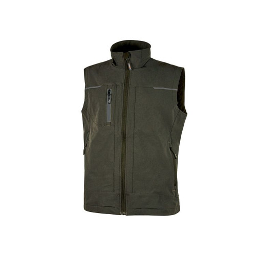 U-Power Saturn Dark Green – Gilet da Lavoro