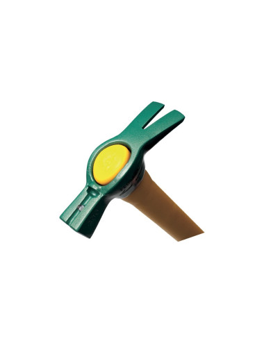 FEDIMECC MARTELLO CARPENTIERE LINEA VERDE CON CALAMITA MANICO FIBERGLASS RUBBER